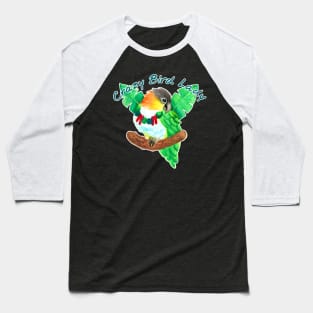 Crazy Bird Lady Baseball T-Shirt